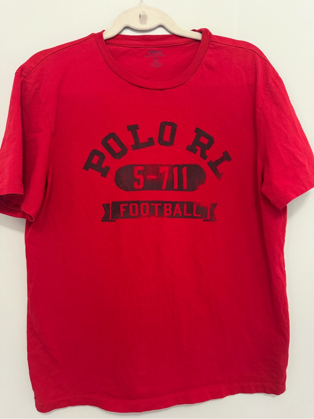 Polo Ralph Lauren Men's Graphic Tee in Red